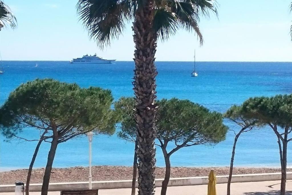 T3 Sur La Plage Vue Feerique Mer,Wifi, Parking Inclus , Clim La Ciotat Exteriér fotografie