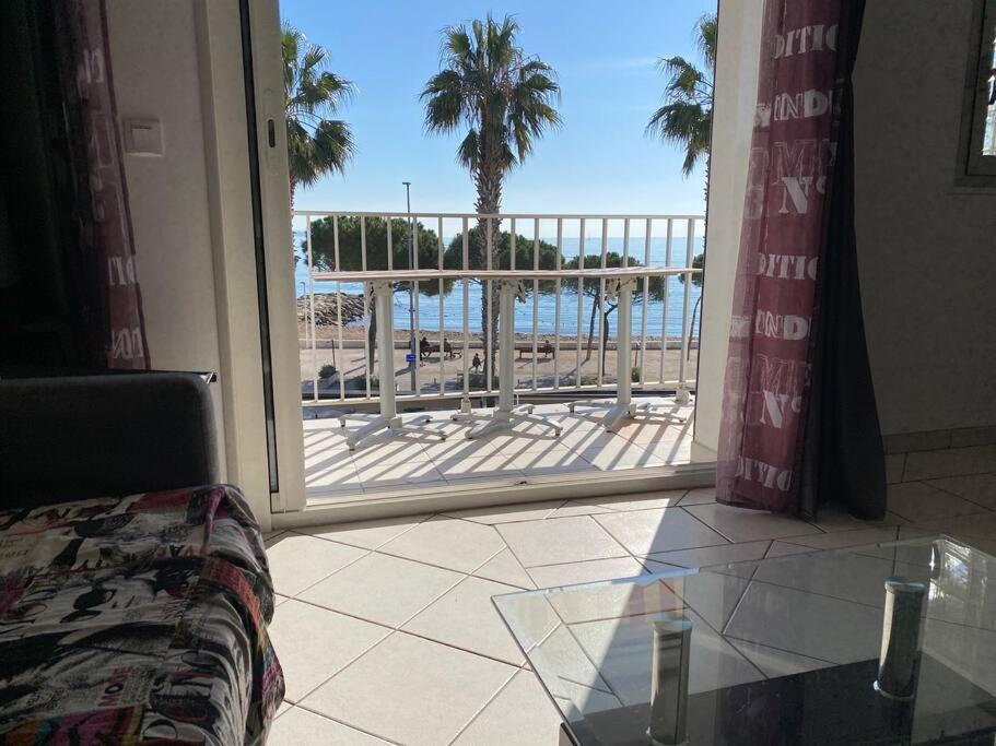 T3 Sur La Plage Vue Feerique Mer,Wifi, Parking Inclus , Clim La Ciotat Exteriér fotografie